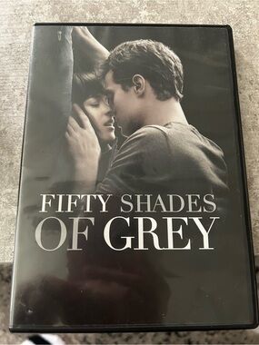 Universal Fifty Shades of Grey DVD - Black & Gray Cover